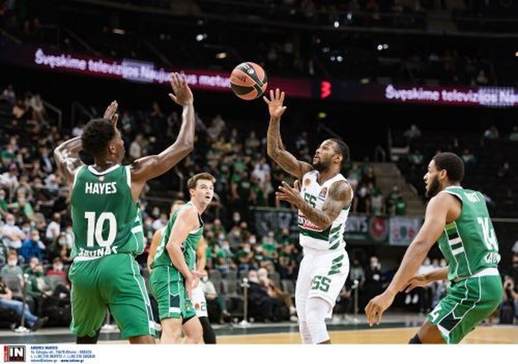 Ζαλγκίρις-Παναθηναϊκός ΟΠΑΠ 81-74: Έχει πολλή δουλειά μπροστά του (photos)