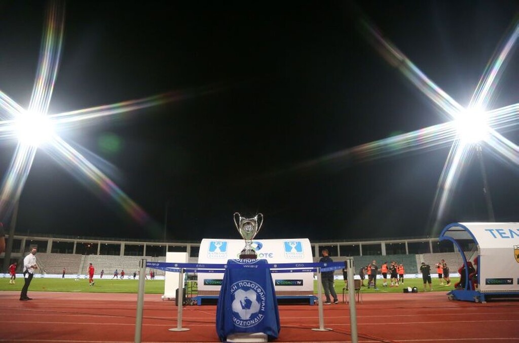 Τελικός Κυπέλλου Ελλάδας: Στη θέση του το τρόπαιο (photos)