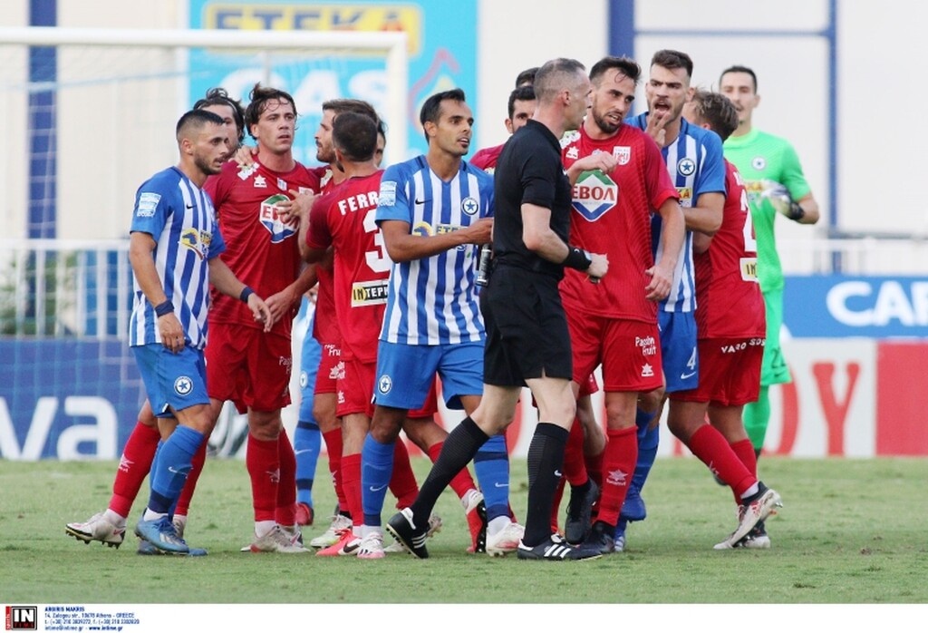 Ατρόμητος-Βόλος: Ο Μπέος που πήγε Περιστέρι, η ένταση στην αποβολή και η ταράτσα (photos)