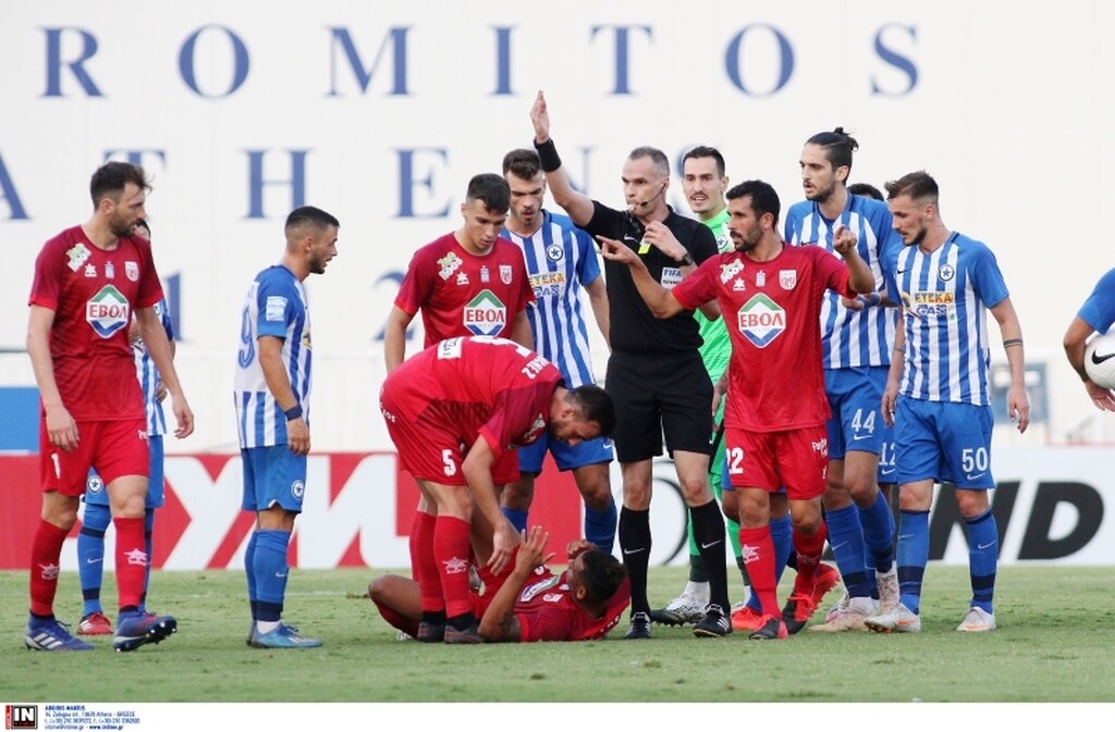 Ατρόμητος-Βόλος: Ο Μπέος που πήγε Περιστέρι, η ένταση στην αποβολή και η ταράτσα (photos)