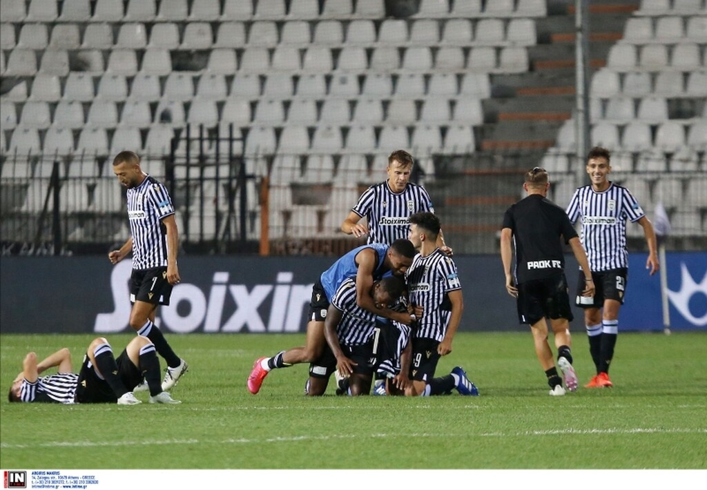 ΠΑΟΚ: Τρέλα και ξέσπασμα για την πρόκριση (photos+video)