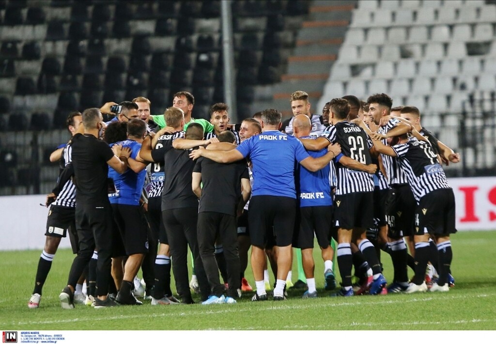 ΠΑΟΚ: Τρέλα και ξέσπασμα για την πρόκριση (photos+video)