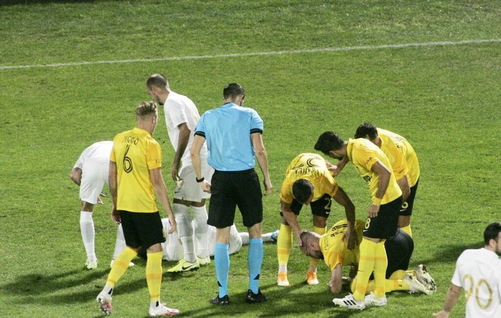 Άρης – Κόλος Κοβαλίβκα: Μάτωσε με το… καλημέρα ο Κρίστιαν Λόπεθ (photos)