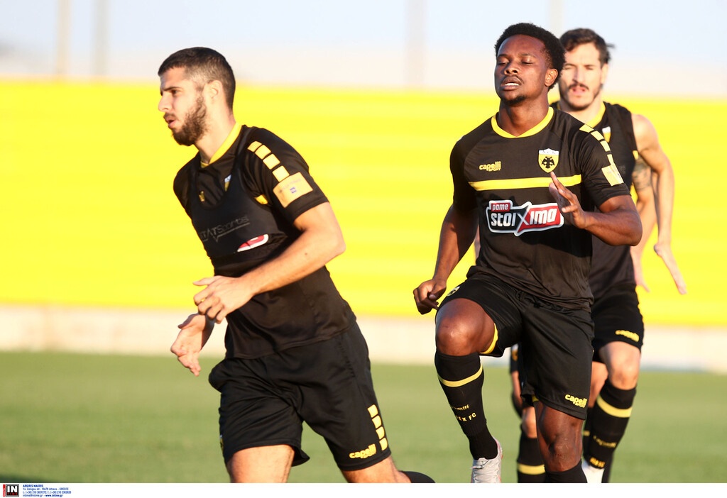 ΑΕΚ: Πρώτη προπόνηση με τα «κιτρινόμαυρα» για τον Γκαρσία (photos)