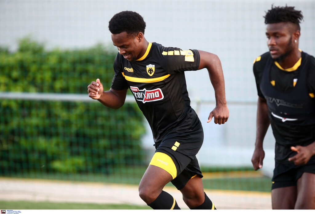 ΑΕΚ: Πρώτη προπόνηση με τα «κιτρινόμαυρα» για τον Γκαρσία (photos)