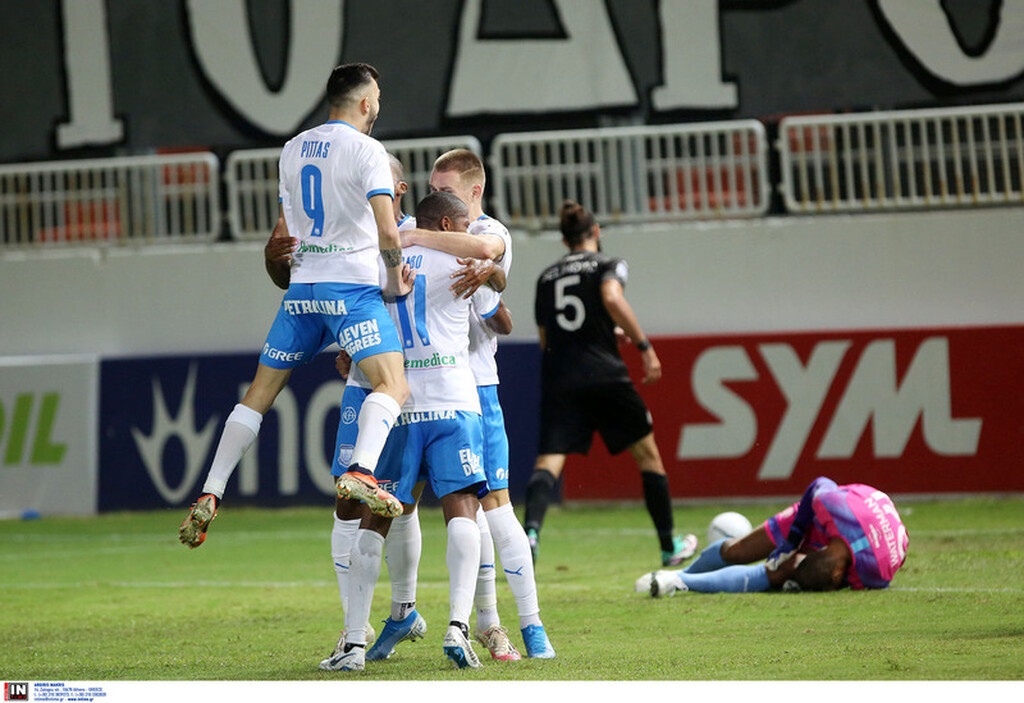 Το γκολ και οι πανηγυρισμοί στον Απόλλωνα