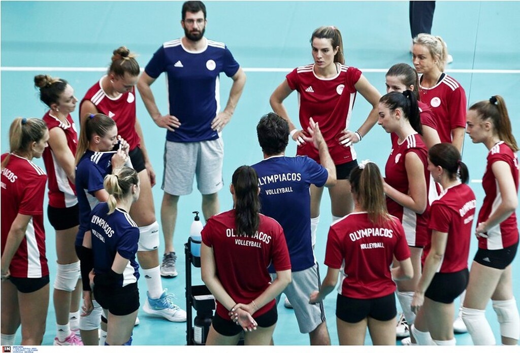 Βόλεϊ: Φιλική νίκη και με τον... πάγκο του Ολυμπιακού κόντρα στον Ηλυσιακό