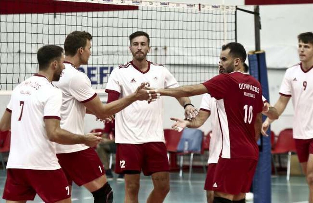 Βόλεϊ: Νίκησε την πρωταθλήτρια Αγγλίας, Polonia London με 3-0 σετ ο Ολυμπιακός
