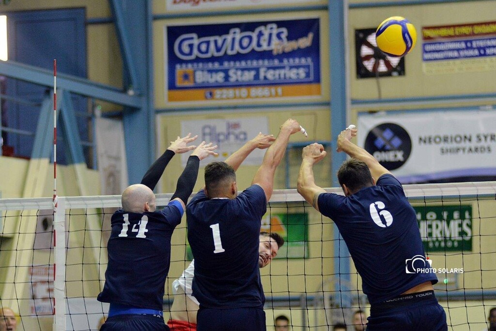 Βόλεϊ: «Διπλό» του Φίλιππου Βέροιας επί του Φοίνικα Σύρου στο πρώτο φιλικό