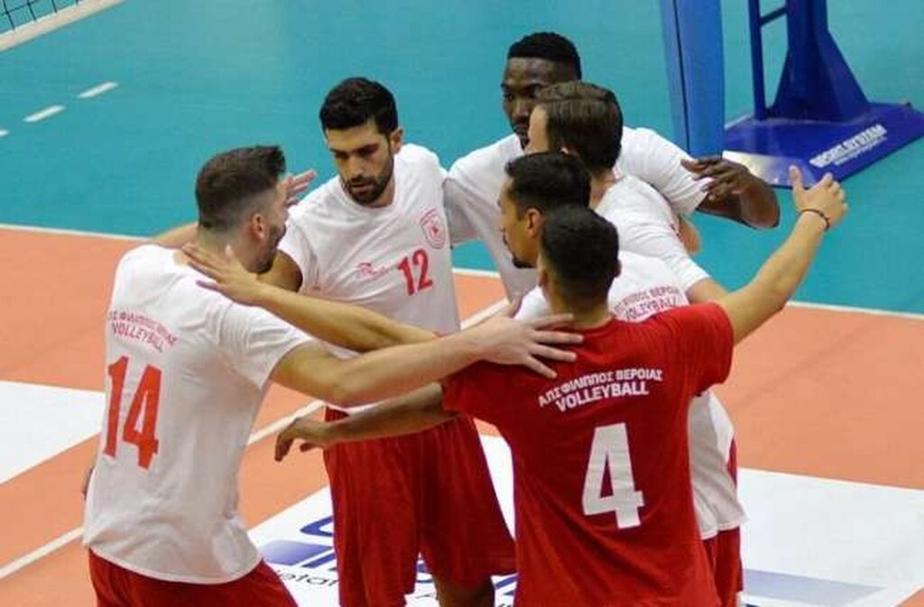 Βόλεϊ: «Διπλό» του Φίλιππου Βέροιας επί του Φοίνικα Σύρου στο πρώτο φιλικό