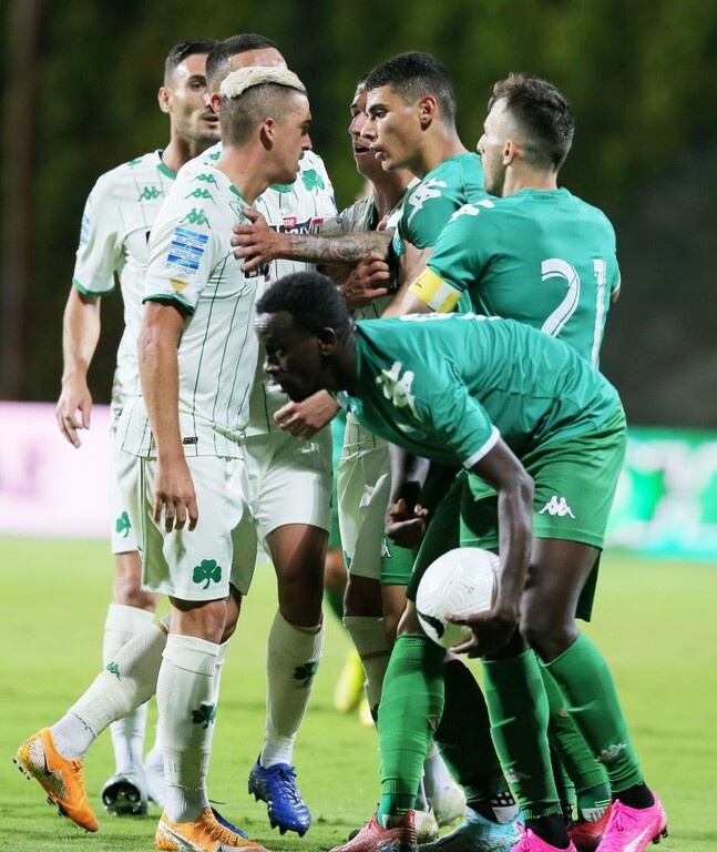 Παναθηναϊκός-Λεβαδειακός: «Άναψαν τα αίματα» στο φιλικό! (photos)