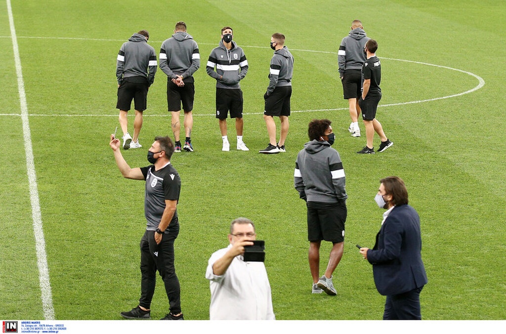 Φερέιρα: «Το μεγαλύτερο πριμ, η παρουσία μας στους ομίλους» (photos)