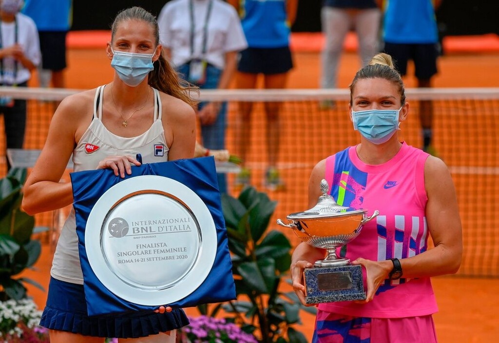 Italian Open: Νικήτρια στην «αιώνια πόλη» η Σιμόνα Χάλεπ, μετά την απόσυρση της Καρολίνα Πλίσκοβα