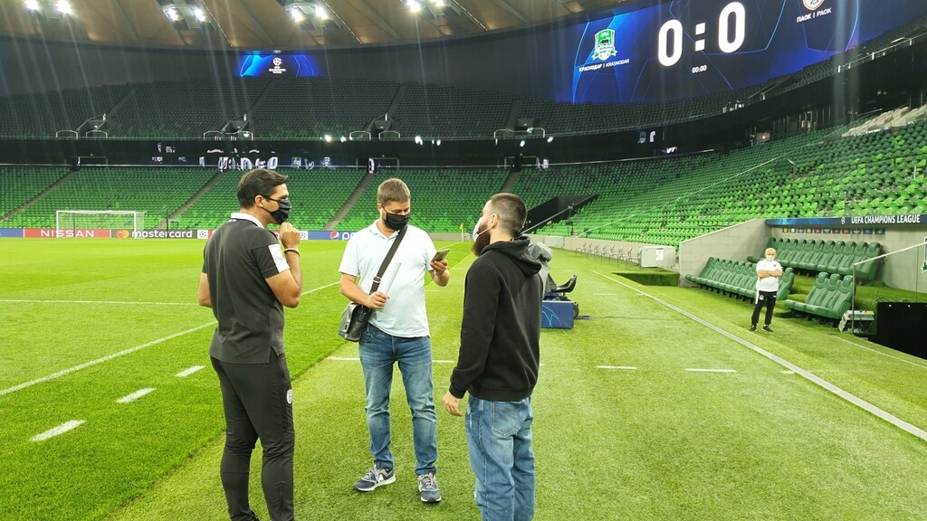 ΠΑΟΚ: Το τετ α τετ Φερέιρα με Σαββίδη (photo)