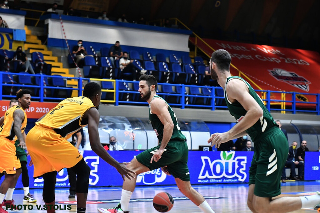 ΑΕΚ-Παναθηναϊκός ΟΠΑΠ: Το «κιτρινόμαυρο» προβάδισμα στο πρώτο μέρος (video+photos)