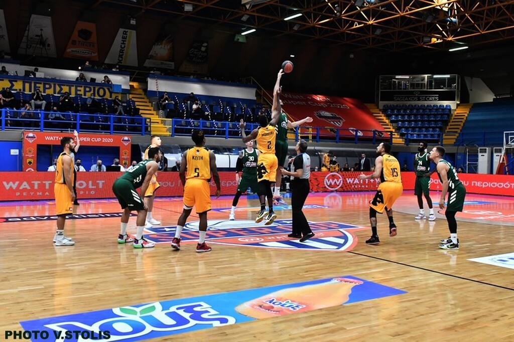 ΑΕΚ-Παναθηναϊκός ΟΠΑΠ: Το «κιτρινόμαυρο» προβάδισμα στο πρώτο μέρος (video+photos)