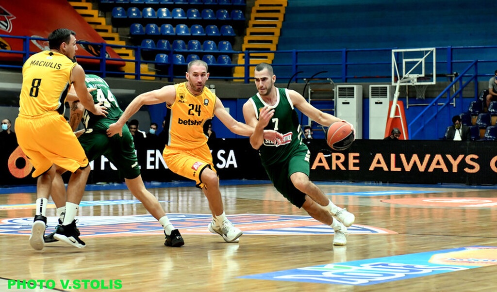 ΑΕΚ-Παναθηναϊκός ΟΠΑΠ: Το «κιτρινόμαυρο» προβάδισμα στο πρώτο μέρος (video+photos)