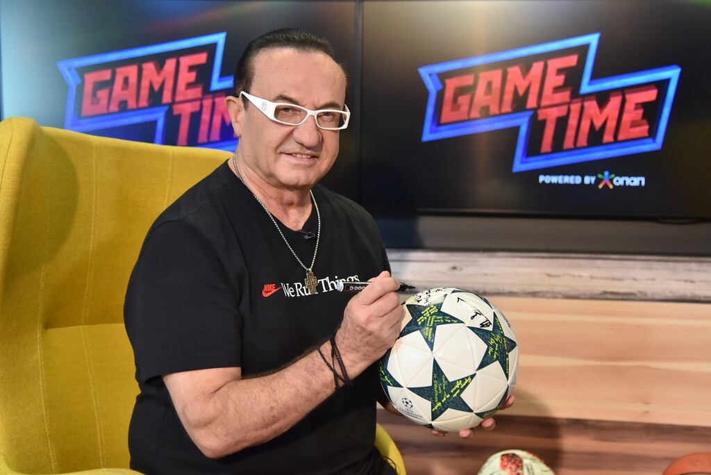 Απολαυστικός Λευτέρης Πανταζής στο ΟΠΑΠ Game Time