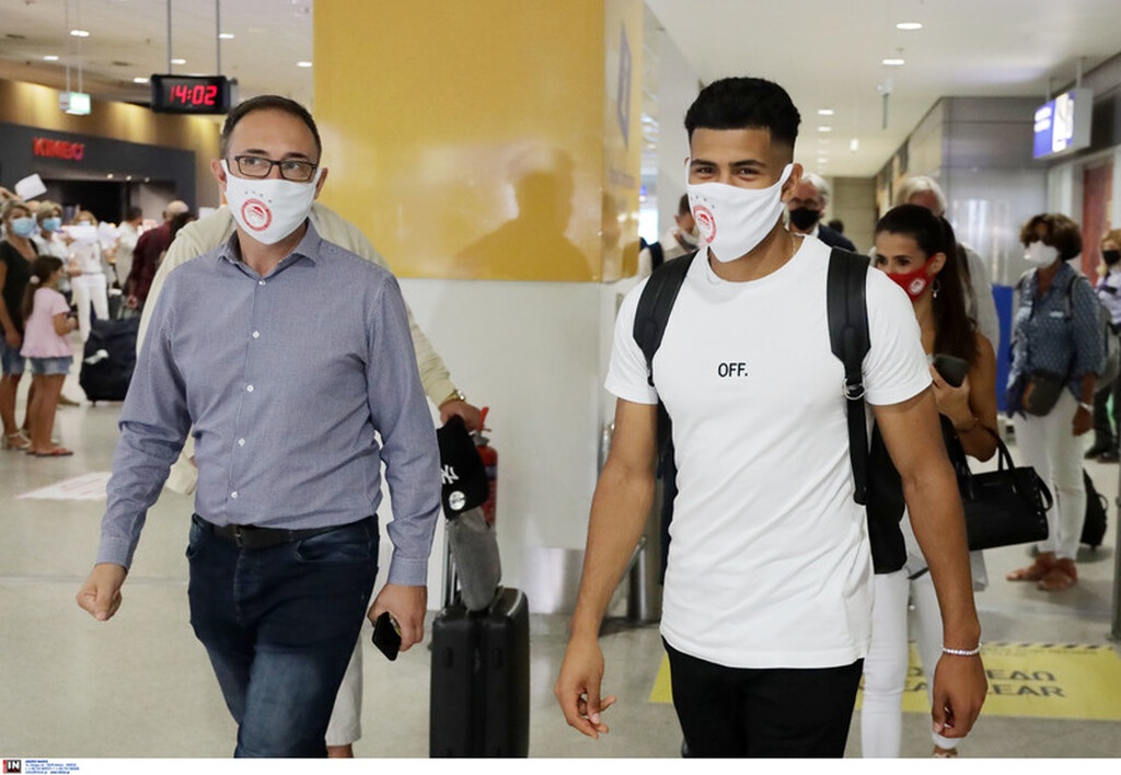 Ολυμπιακός: Έφτασε στην Αθήνα ο Ντρέγκερ (photos)