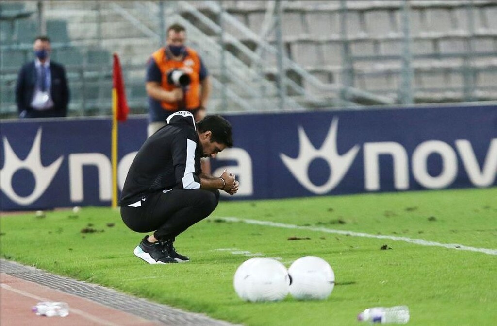 ΝΠΣ Βόλος-ΠΑΟΚ: Δεν βοήθησε το... χαρτάκι του Φερέιρα στον Κρέσπο (video+photos)