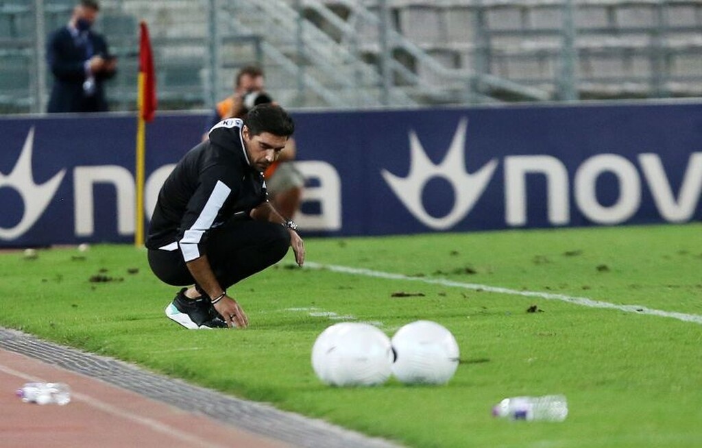 ΝΠΣ Βόλος-ΠΑΟΚ: Δεν βοήθησε το... χαρτάκι του Φερέιρα στον Κρέσπο (video+photos)