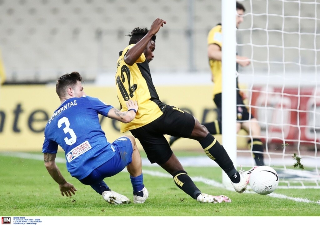 ΑΕΚ-Λαμία: Έκανε... σεφτέ και ο Ενομπακάρε (video)