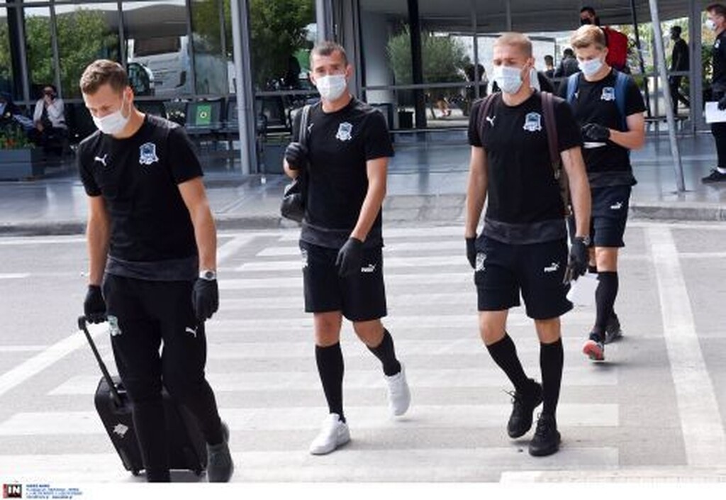 ΠΑΟΚ-Κράσνονταρ: Στην Ελλάδα οι Ρώσοι με Μπεργκ και… κρυφτούλι (photos)