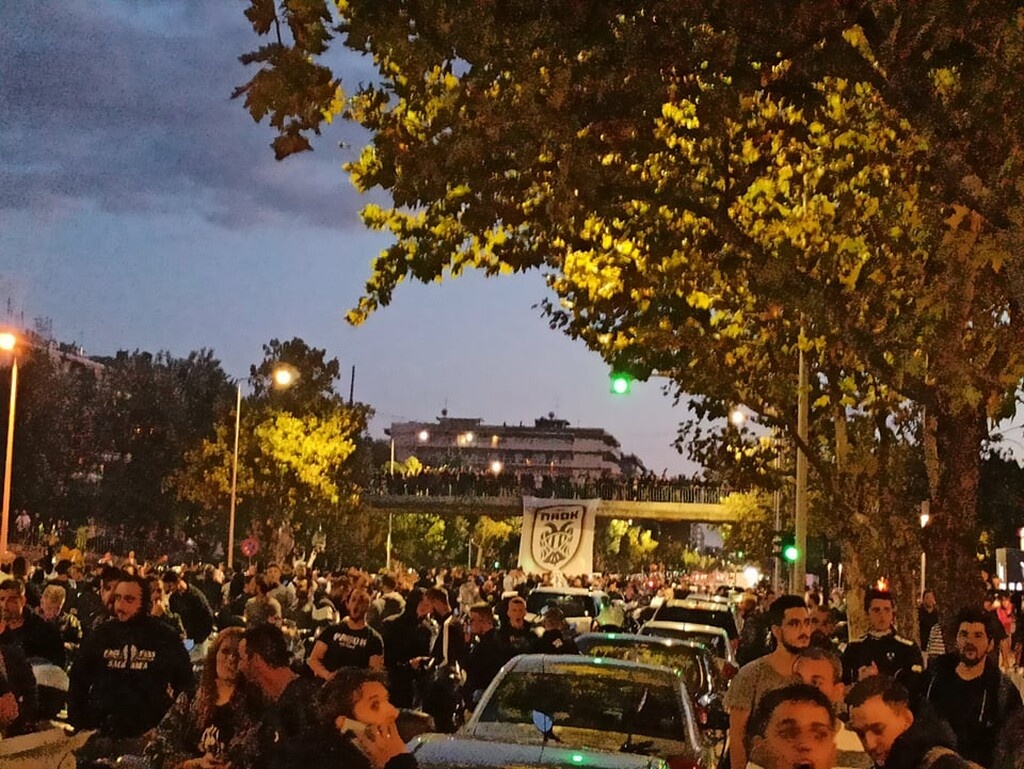 ΠΑΟΚ-Κράσνονταρ: Πανζουρλισμός και ασπρόμαυρη τρέλα στο Μακεδονία Παλλάς (photos+video)