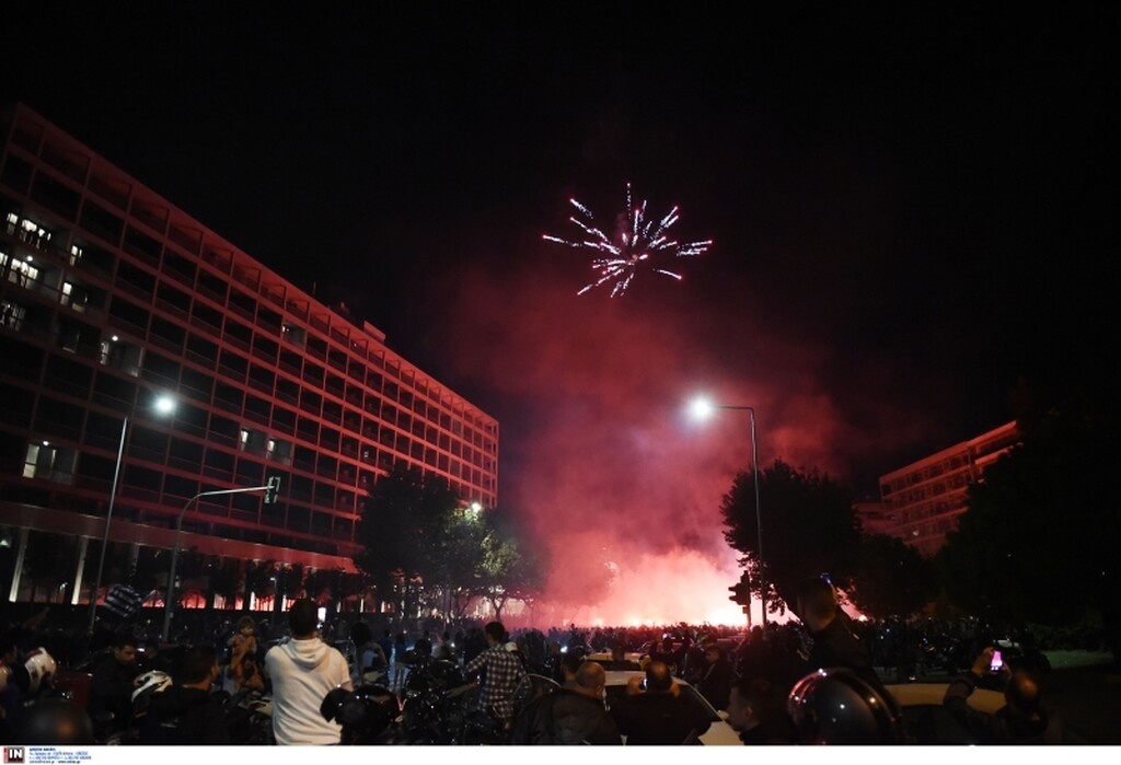 ΠΑΟΚ-Κράσνονταρ: Το επικό πανό και ο χαμός μέχρι την Τούμπα (photos)