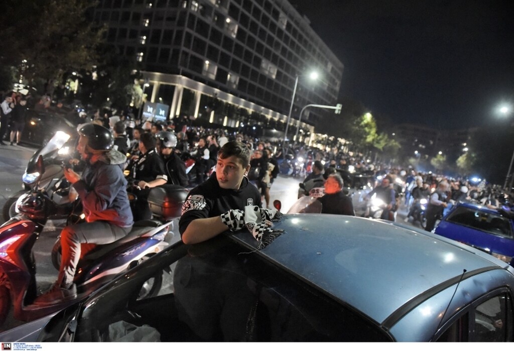 ΠΑΟΚ-Κράσνονταρ: Το επικό πανό και ο χαμός μέχρι την Τούμπα (photos)