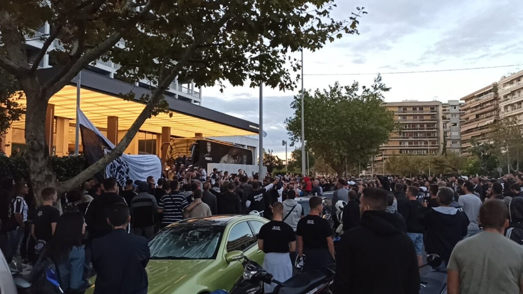 ΠΑΟΚ-Κράσνονταρ: Πανζουρλισμός και ασπρόμαυρη τρέλα στο Μακεδονία Παλλάς (photos+video)