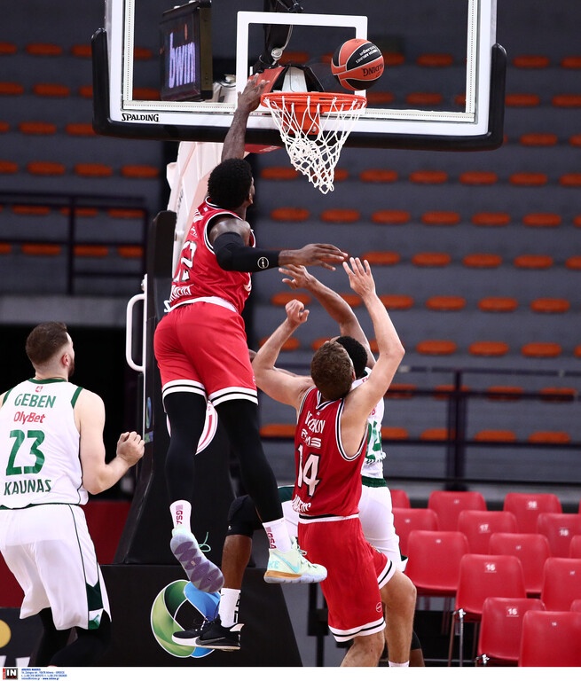 Ολυμπιακός-Ζαλγκίρις 67-68: Ο Γιοκουμπάϊτις υπέγραψε την μεγάλη ανατροπή!