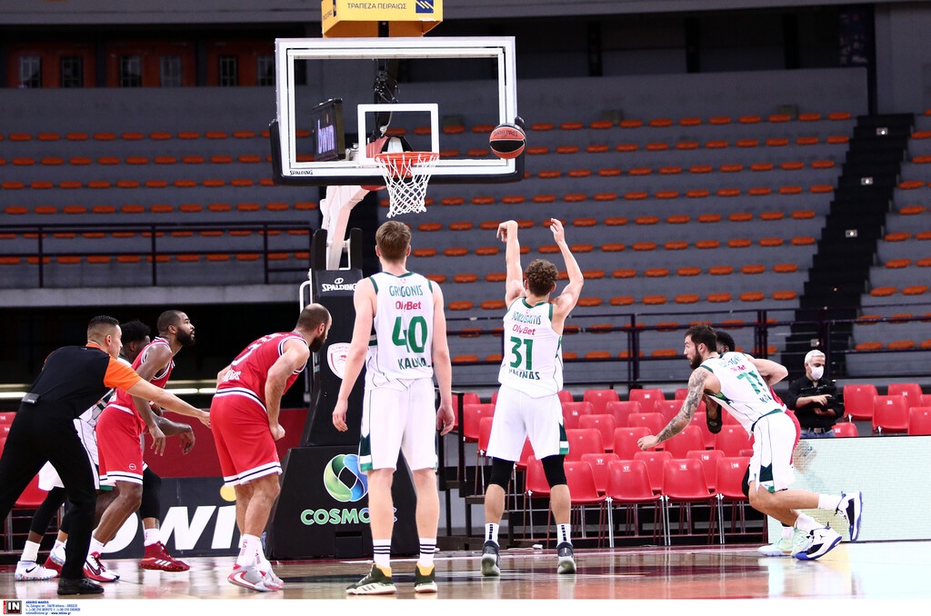 Ολυμπιακός-Ζαλγκίρις 67-68: Ο Γιοκουμπάϊτις υπέγραψε την μεγάλη ανατροπή!