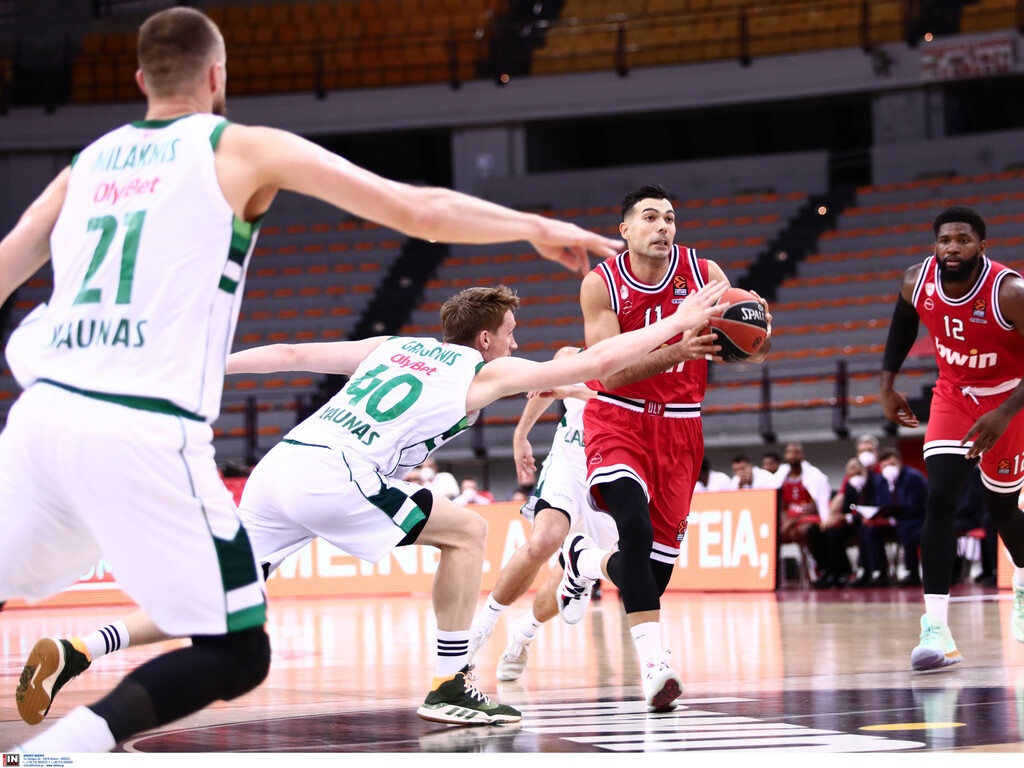 Ολυμπιακός-Ζαλγκίρις 67-68: Ο Γιοκουμπάϊτις υπέγραψε την μεγάλη ανατροπή!