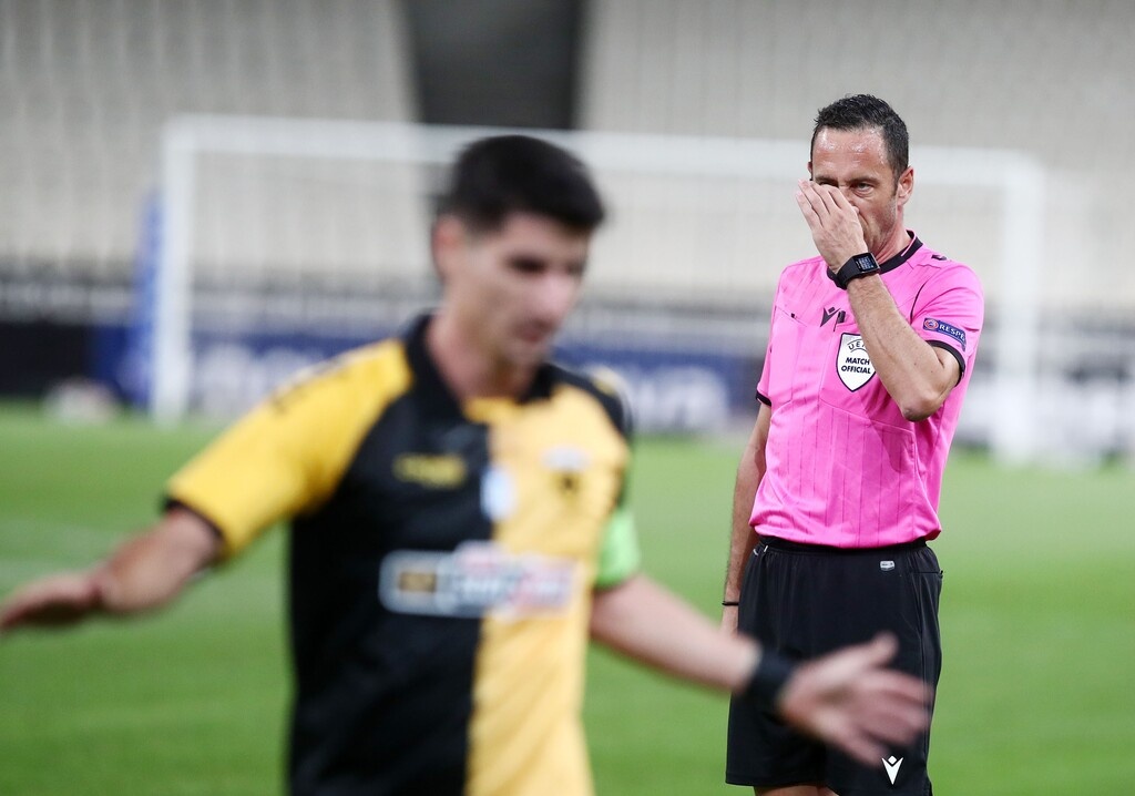 ΑΕΚ - Βόλφσμπουργκ: Το χαμένο πέναλτι του Μάνταλου (photos+video)