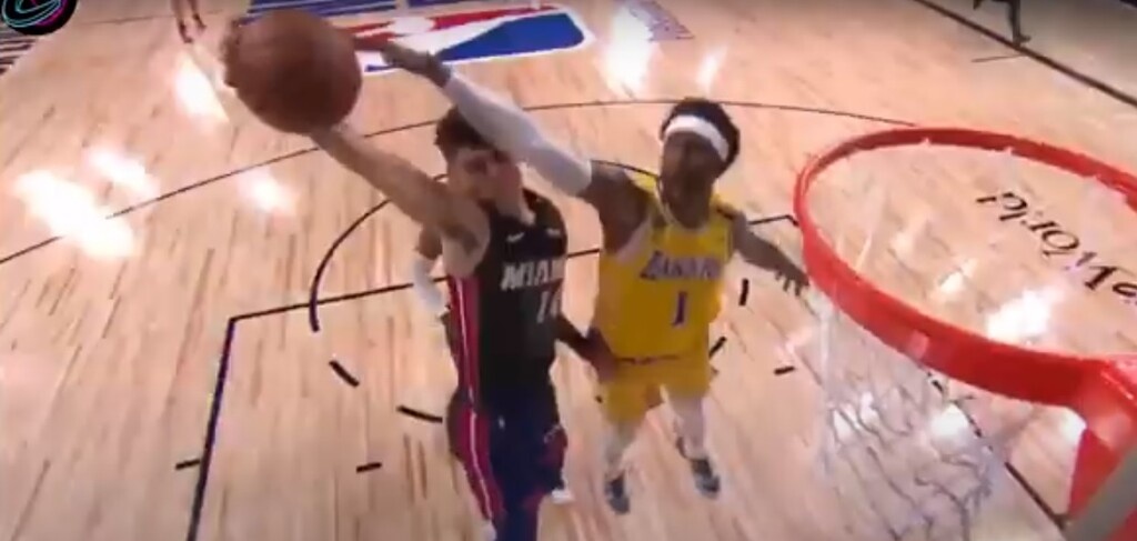 Λέικερς-Χιτ: Ο Πόουπ «αποκεφάλισε» τον Χίρο και το ΝΒΑ το είδε ως μπλοκ της βραδιάς (video+photos)