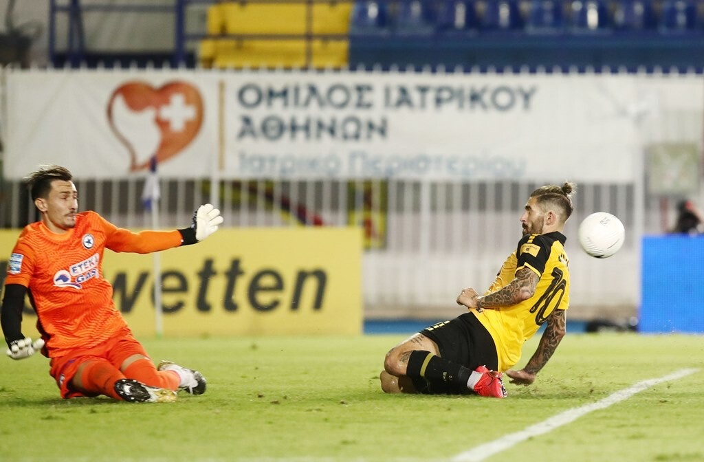 Ατρόμητος-ΑΕΚ 1-0: Τα στιγμιότυπα από το Περιστέρι (photos+video)