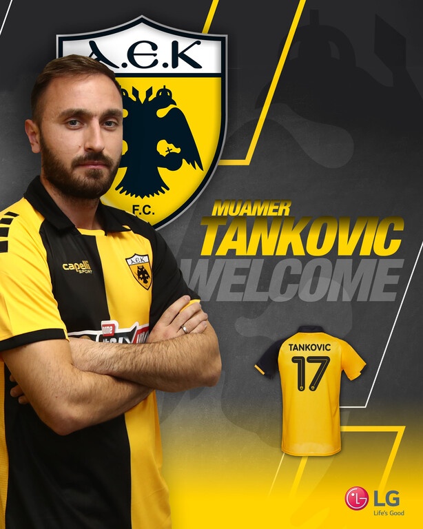 ΑΕΚ: Στα «κιτρινόμαυρα» ο Τάνκοβιτς έως το 2024 (photos)