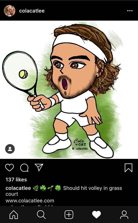 Roland Garros: Το Onsports σας παρουσιάζει τη σχεδιάστρια των μασκών του Στέφανου Τσιτσιπά! (photo)