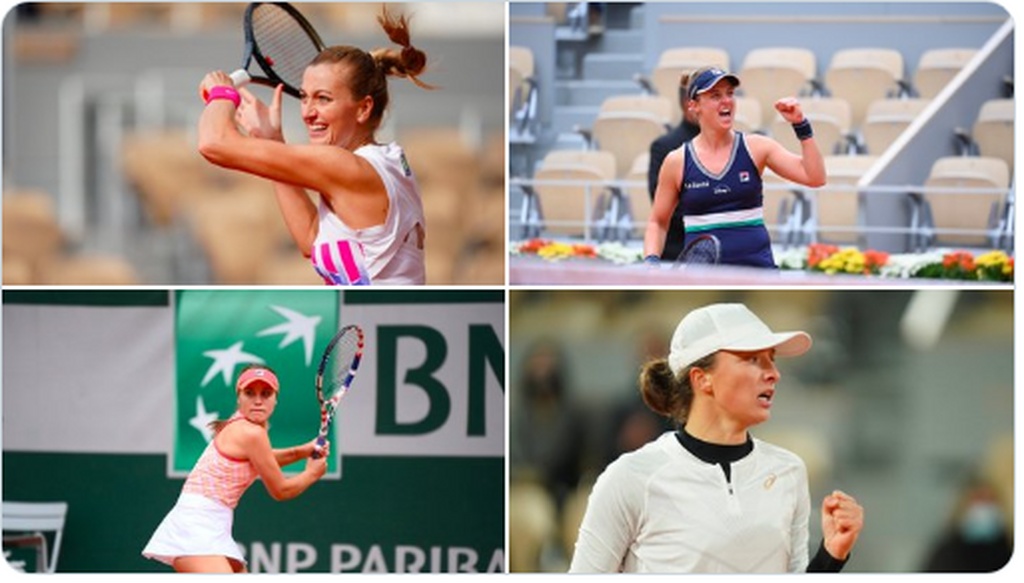 Roland Garros: Συμπληρώθηκε το «καρέ» των φιναλίστ στις γυναίκες για το τρόπαιο στο Παρίσι (video)