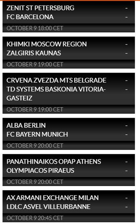 Euroleague: Η βαθμολογία πριν το «αιώνιο» ντέρμπι (photos)
