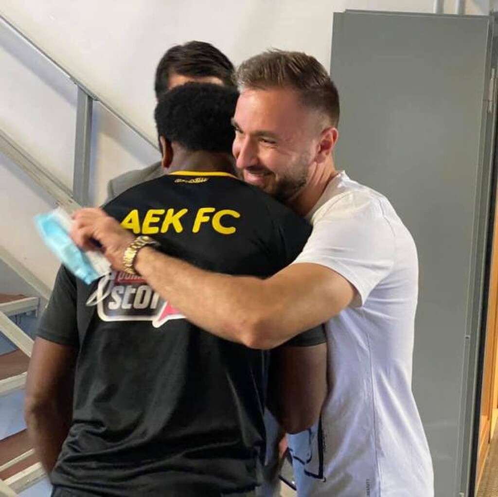 ΑΕΚ: Στα Σπάτα Τάνκοβιτς-Ντεντελτσιάρου! (Photos)