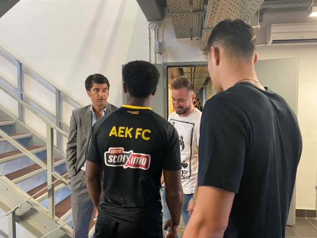 ΑΕΚ: Στα Σπάτα Τάνκοβιτς-Ντεντελτσιάρου! (Photos)