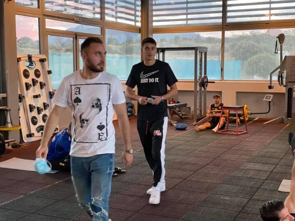 ΑΕΚ: Στα Σπάτα Τάνκοβιτς-Ντεντελτσιάρου! (Photos)