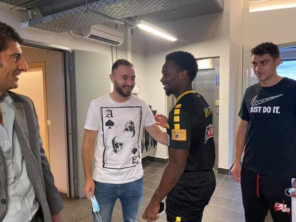 ΑΕΚ: Στα Σπάτα Τάνκοβιτς-Ντεντελτσιάρου! (Photos)