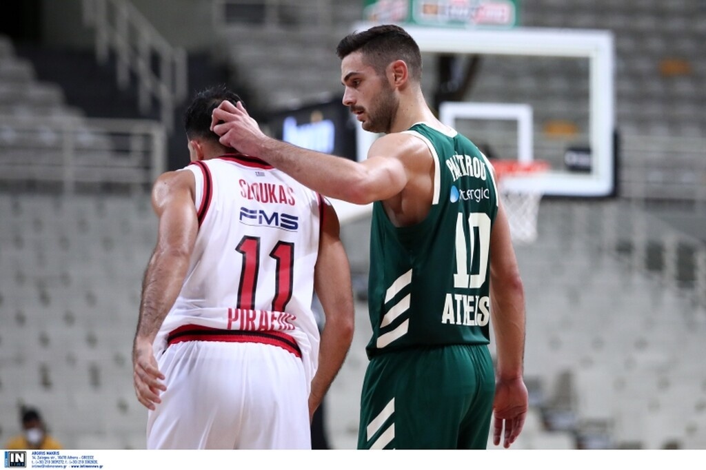 Παναθηναϊκός ΟΠΑΠ-Ολυμπιακός: Αποχώρησε με τραυματισμό ο Σλούκας