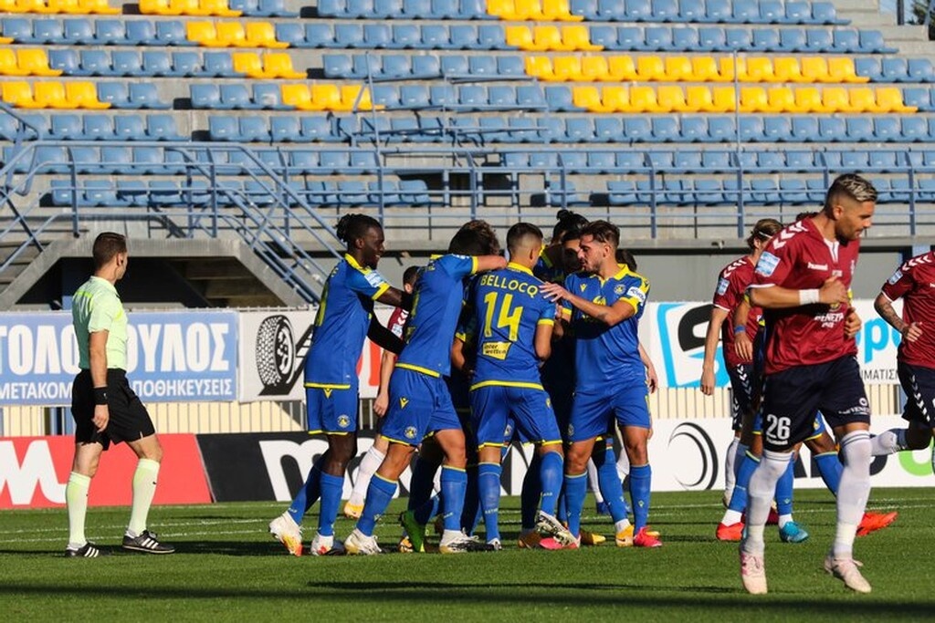 Αστέρας Τρίπολης-Απόλλων Σμύρνης 5-1: Φιλική αρκαδική πεντάρα