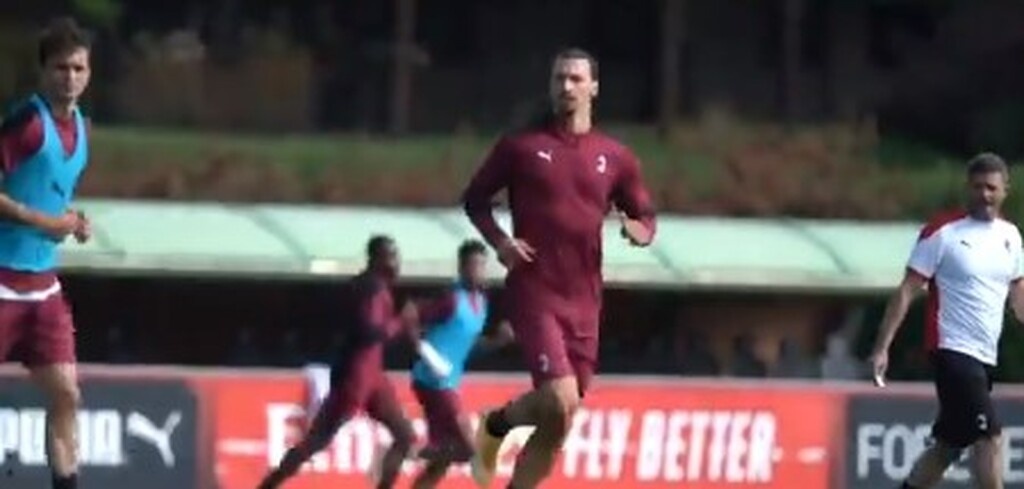 Zlatan is back: Μπήκε και φουλάρει για το ντέρμπι του Μιλάνου (video+photos)
