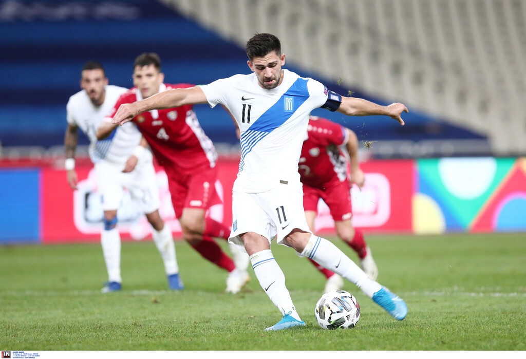 Ελλάδα-Μολδαβία: Το πέναλτι του Μπακασέτα (video)