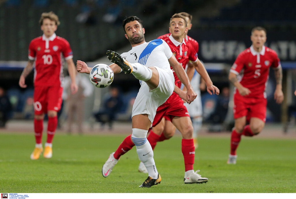 Ελλάδα-Μολδαβία 2-0: Σβηστά στην κορυφή με Μπακασέτα, Μάνταλο (video+photos)